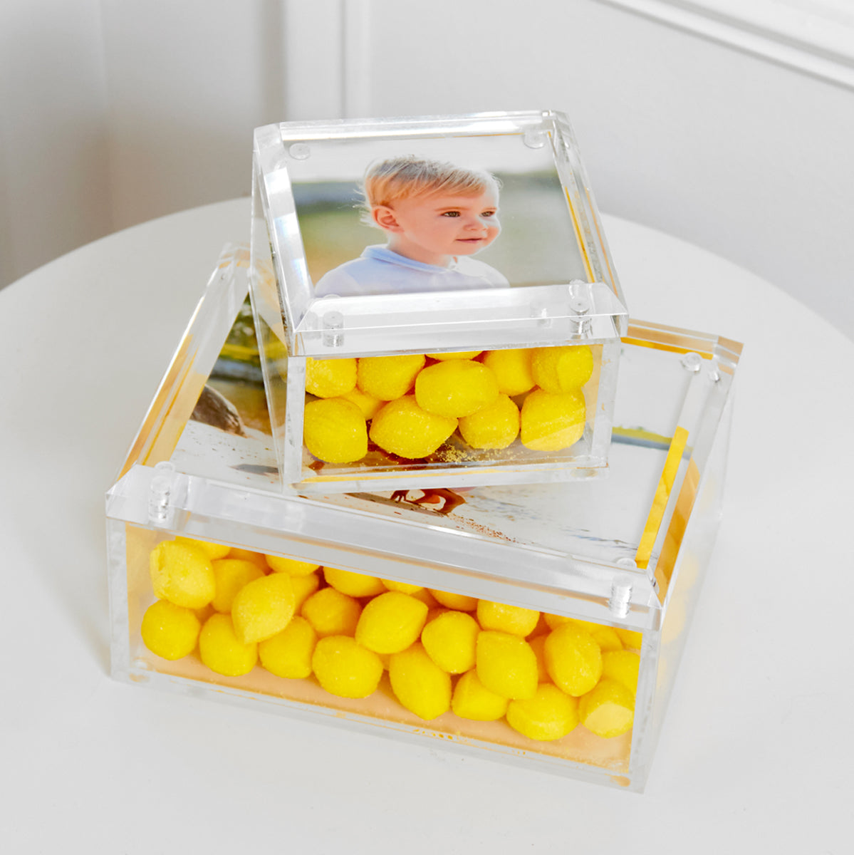 PHOTO BOX - 4" x 4" CLEAR