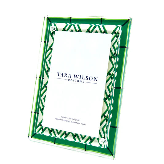 BAMBOO ACRYLIC FRAME - GREEN