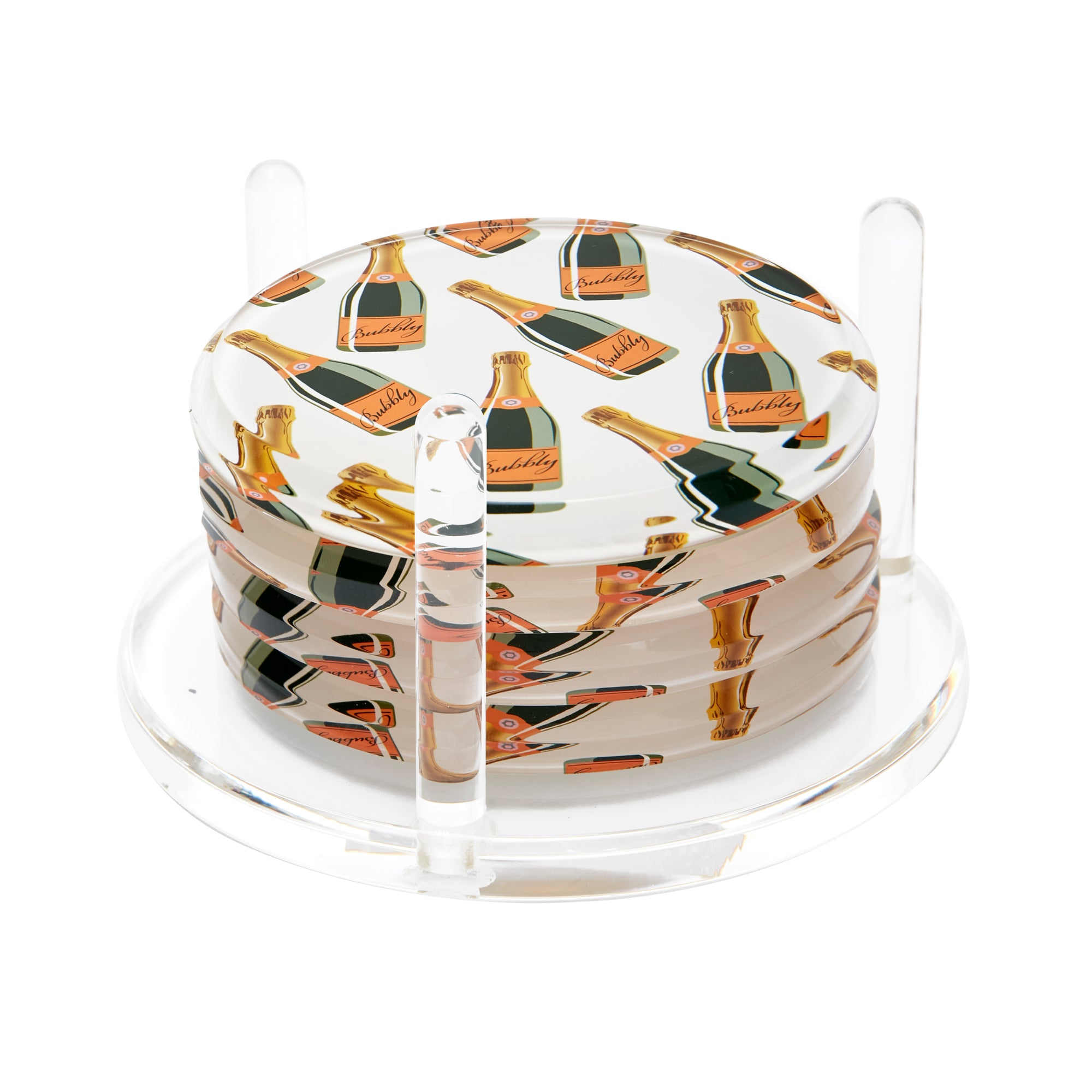 DRINK COASTERS - BUBBLY