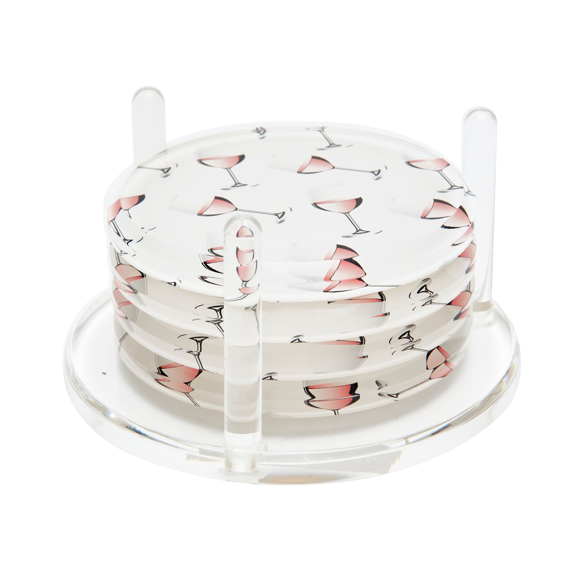 DRINK COASTERS - ROSE