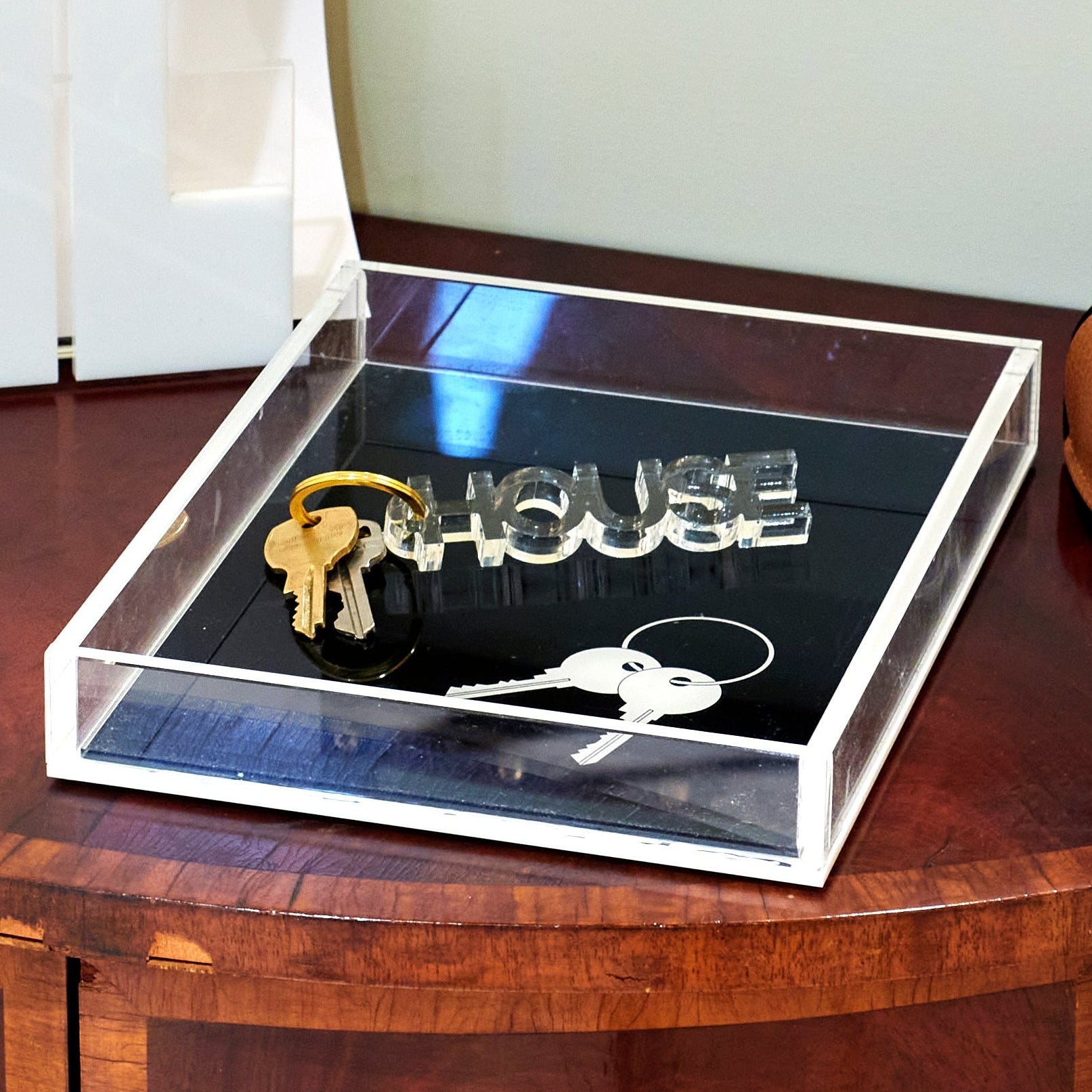 House Acrylic Keychain