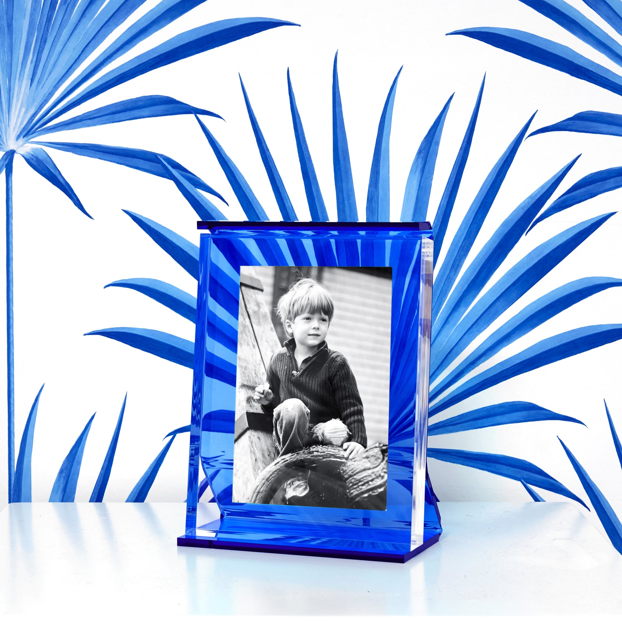 RETRO FRAME - SEA GLASS BLUE