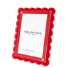 SCALLOP FRAME - RED