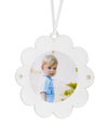 DAISY ORNAMENT -  WHITE