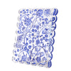 SCALLOP FRAME - BLUE TOILE