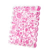 SCALLOP FRAME - PINK TOILE