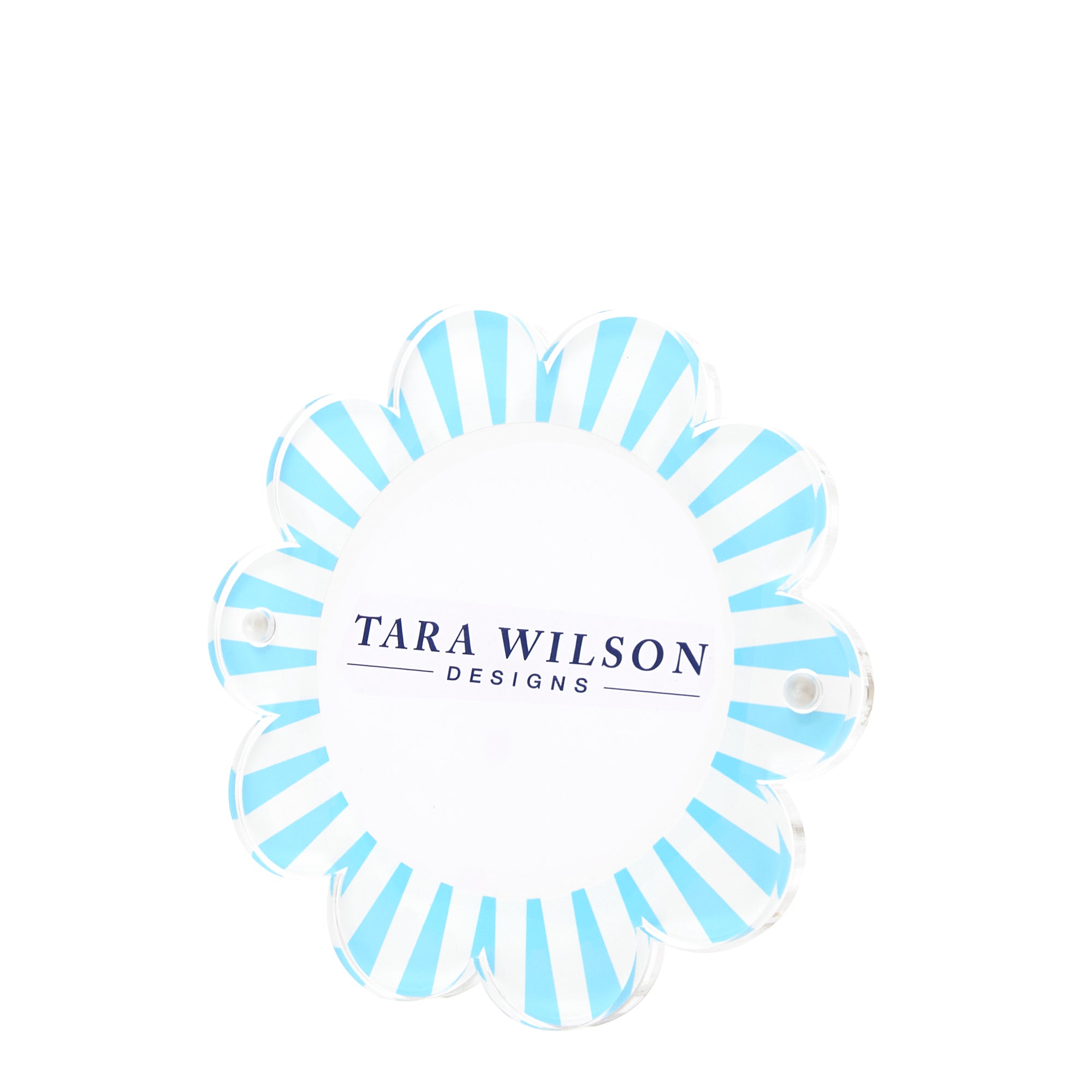 DAISY FRAME - PASTEL BLUE/WHITE