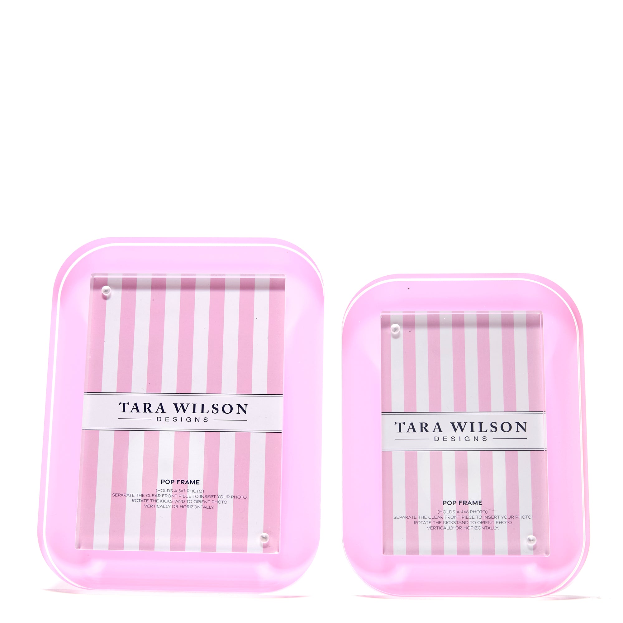 5 x 7 POP FRAME - PASTEL PINK