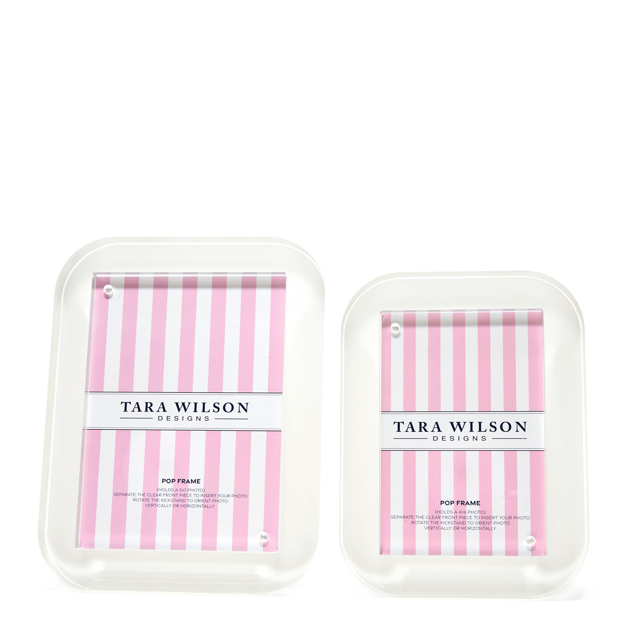 4 X 6 POP FRAME - WHITE