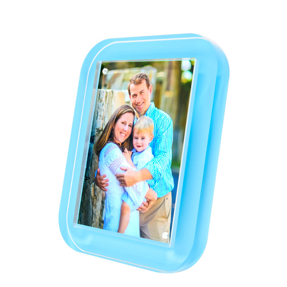 5 x 7 POP FRAME - PASTEL BLUE
