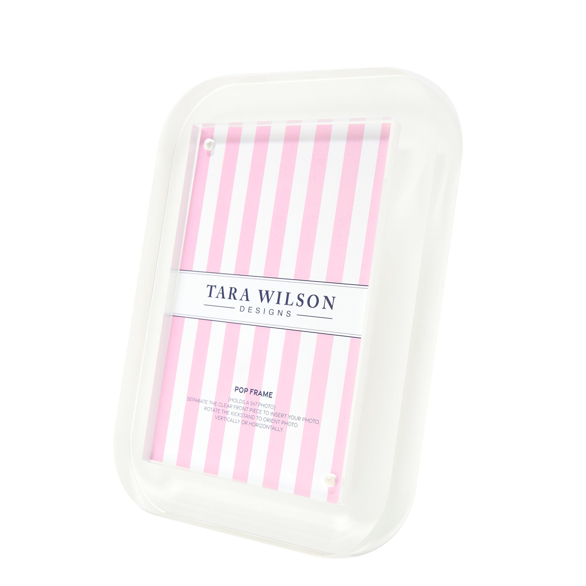 5 X 7 POP FRAME - WHITE