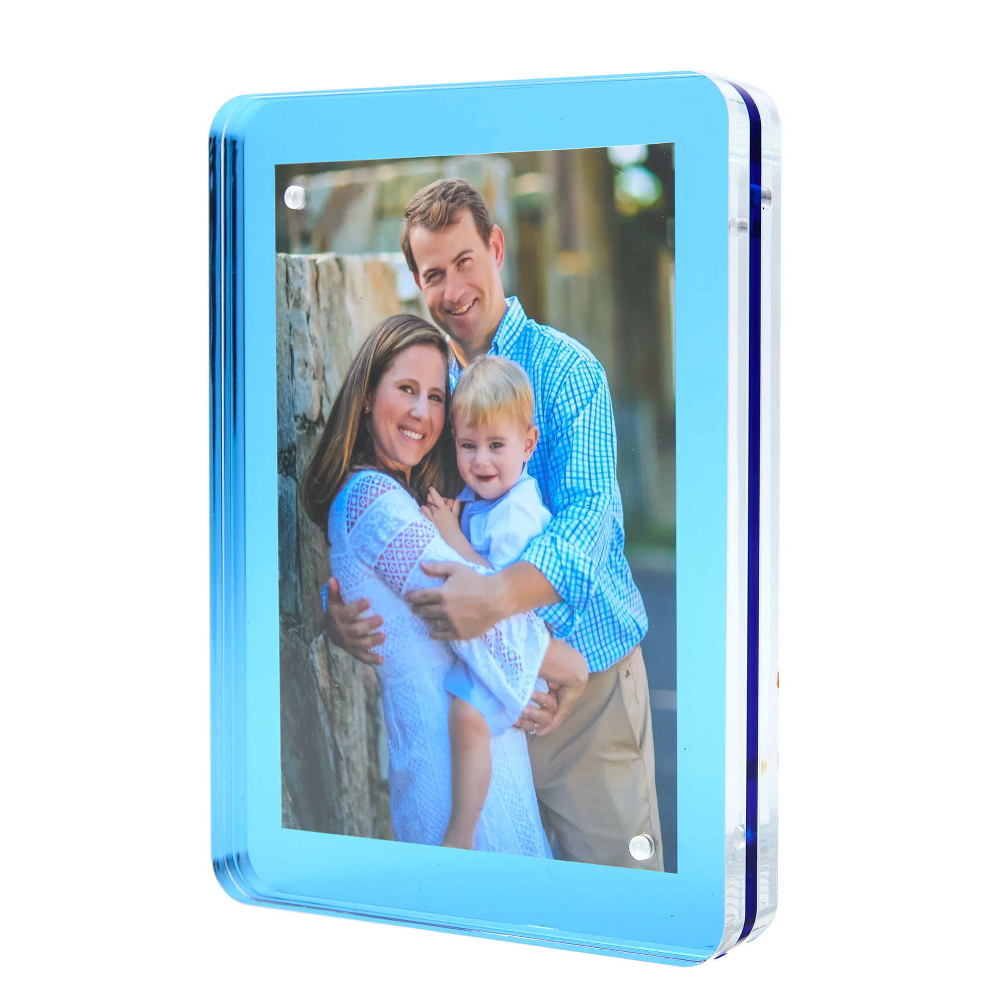 Sapphire Acrylic 5" x 7" Flip Frame