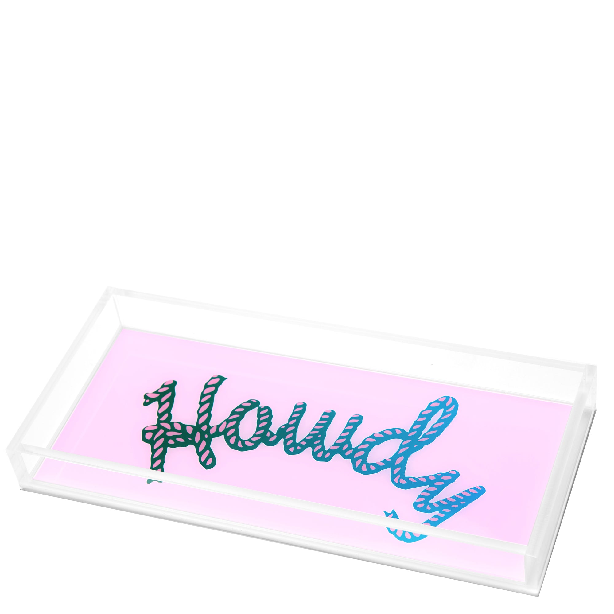 TRAY - PINK HOWDY