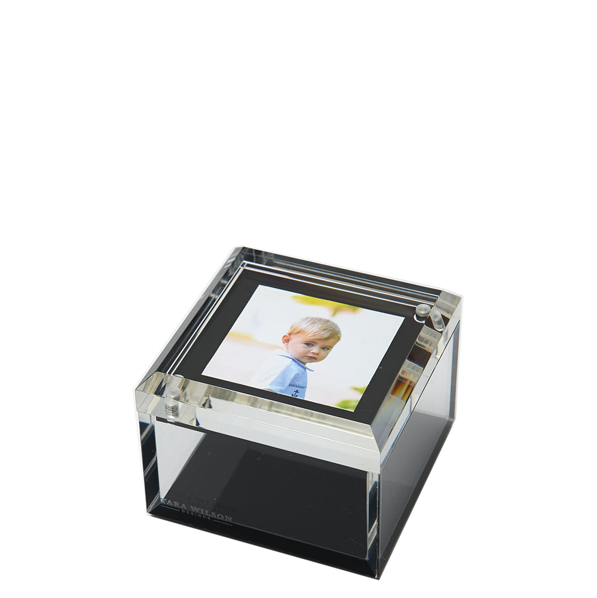 PHOTO BOX - 4" x 4" - BLACK