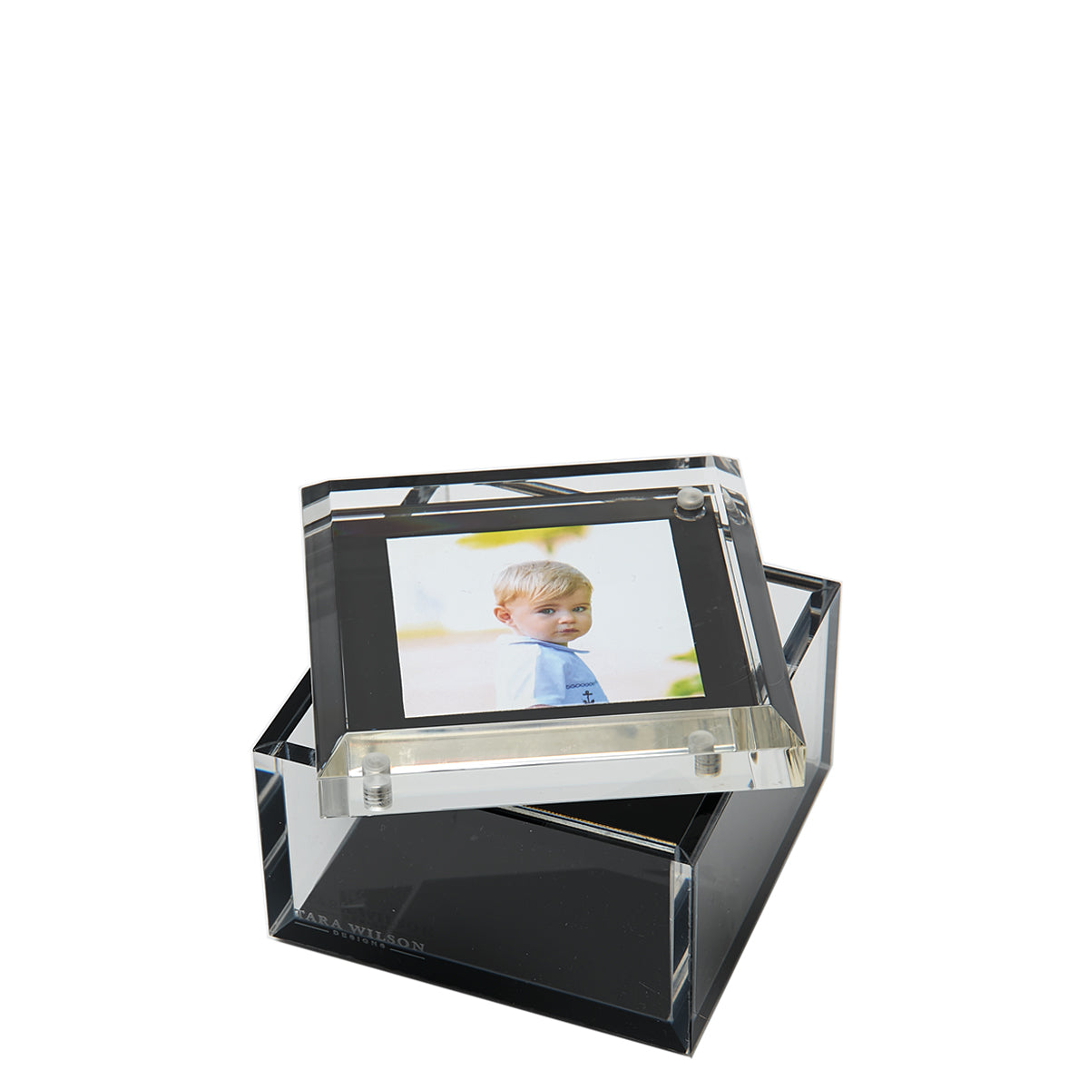 PHOTO BOX - 4" x 4" - BLACK