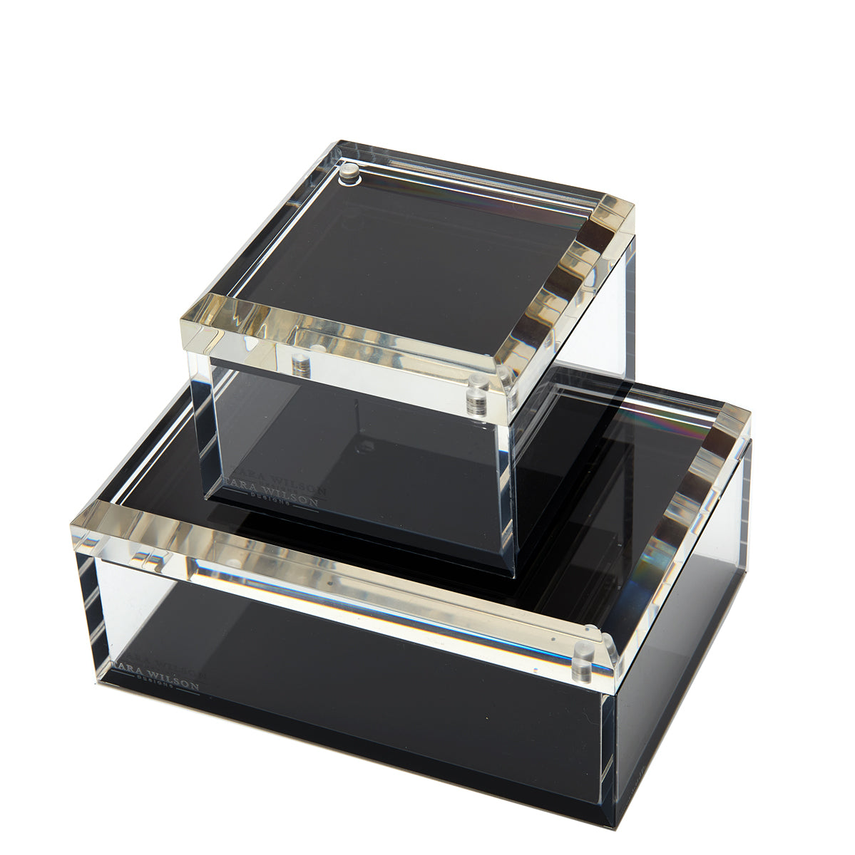 PHOTO BOX - 4" x 4" - BLACK