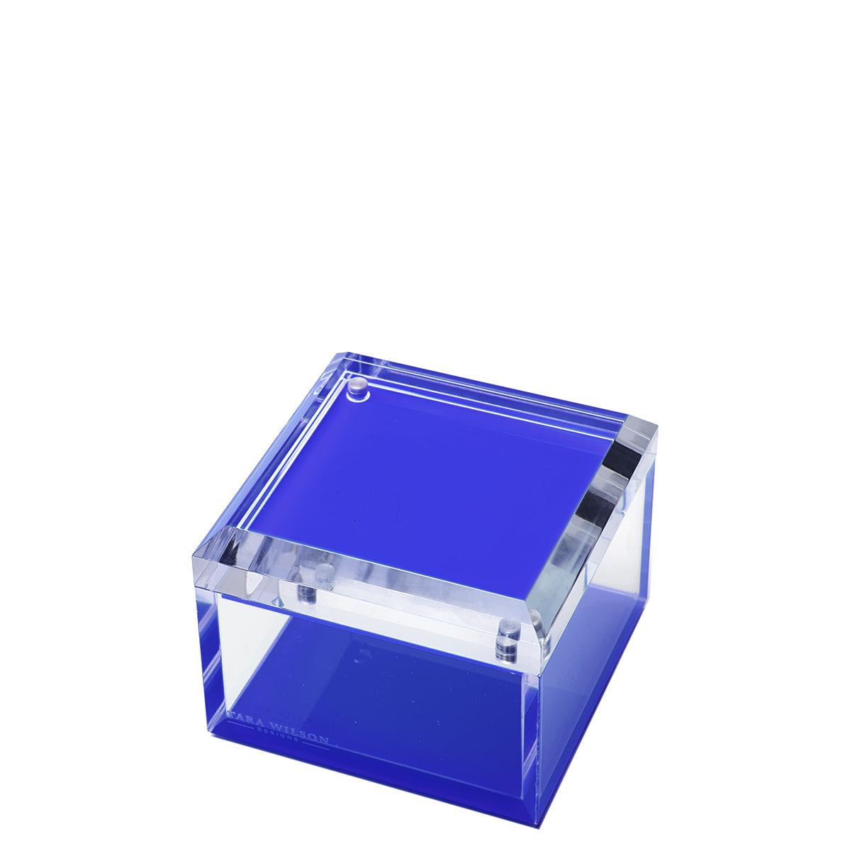 PHOTO BOX - 4" x 4" - BLUE