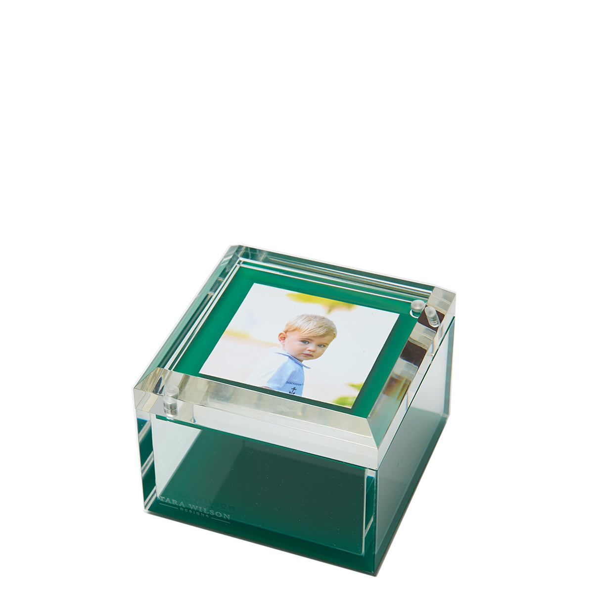 PHOTO BOX - 4" x 4" - GREEN