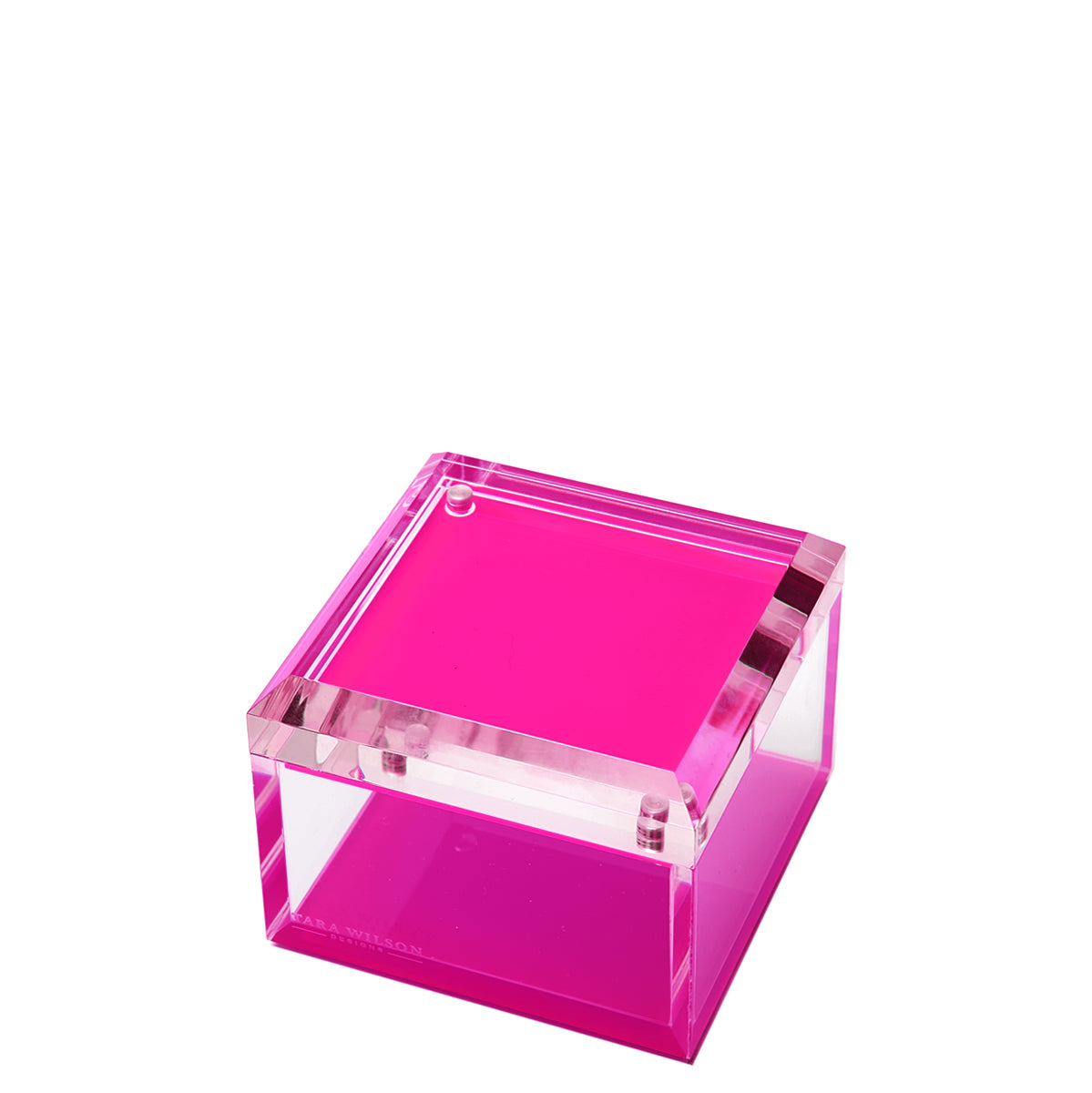 PHOTO BOX - 4" x 4" - PINK