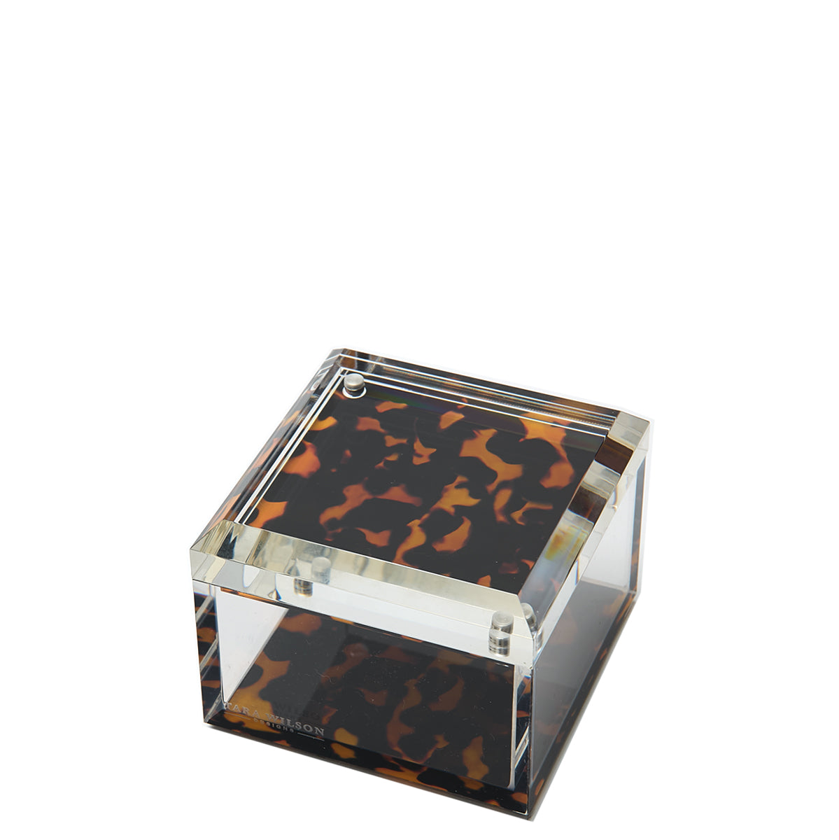 PHOTO BOX - 4" x 4" - TORTOISE