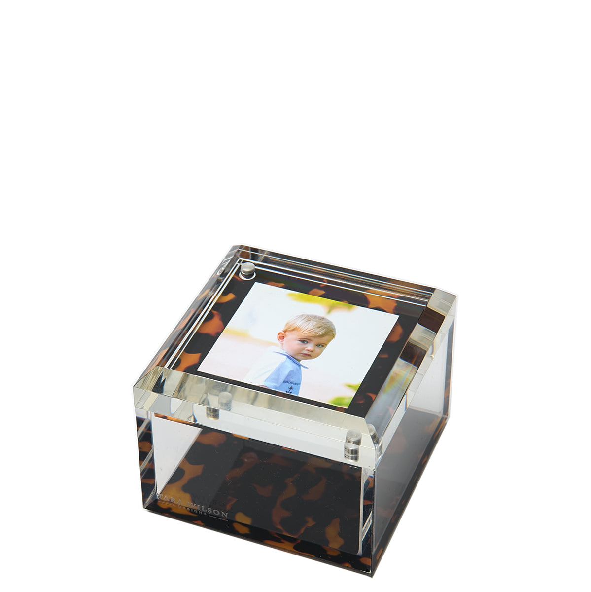 PHOTO BOX - 4" x 4" - TORTOISE