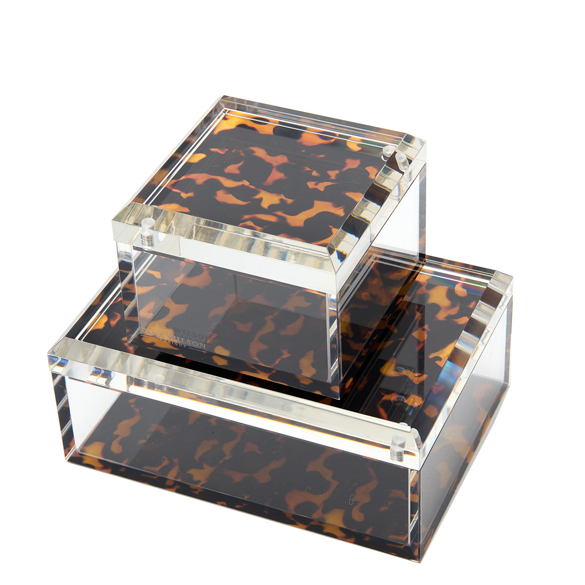 PHOTO BOX - 4" x 4" - TORTOISE