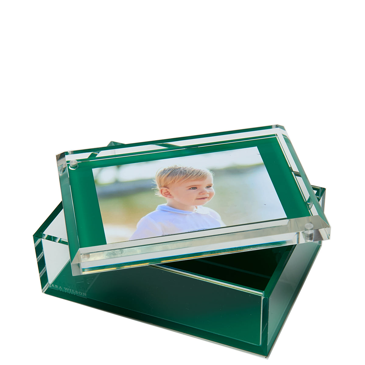 PHOTO BOX - 5" x 7" - GREEN