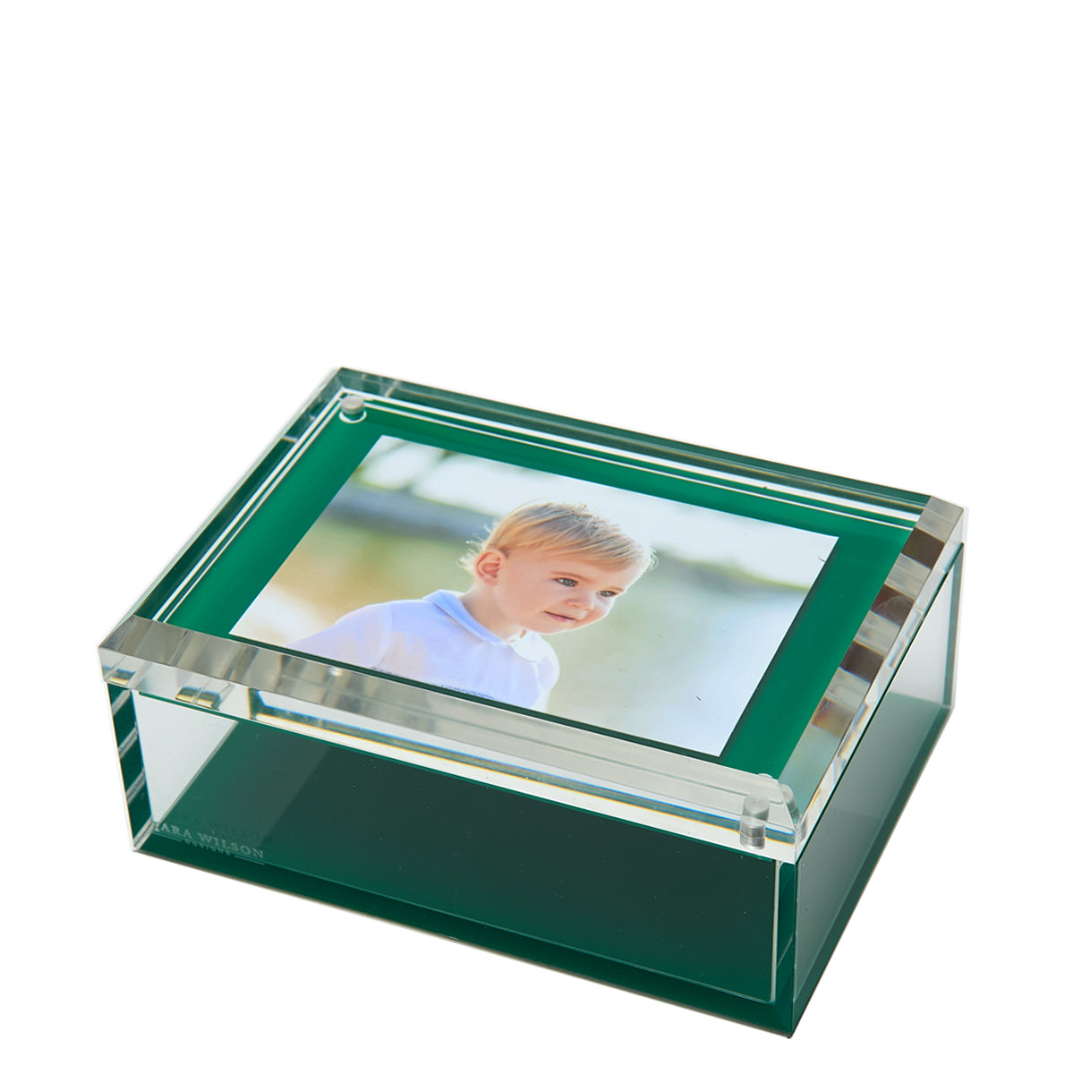PHOTO BOX - 5" x 7" - GREEN