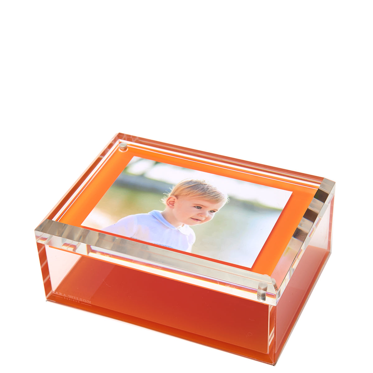 PHOTO BOX - 5" x 7" - ORANGE
