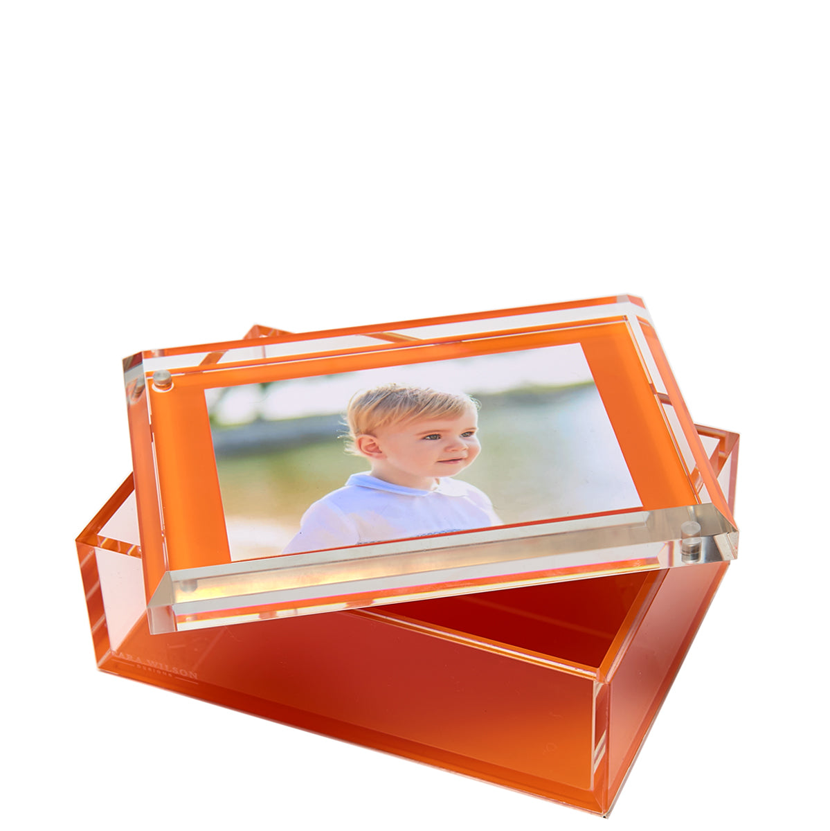 PHOTO BOX - 5" x 7" - ORANGE