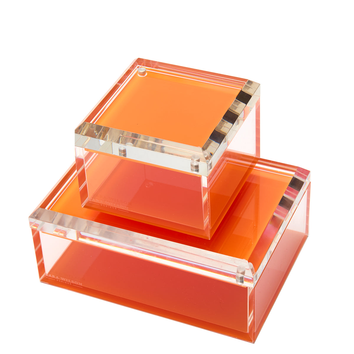 PHOTO BOX - 5" x 7" - ORANGE