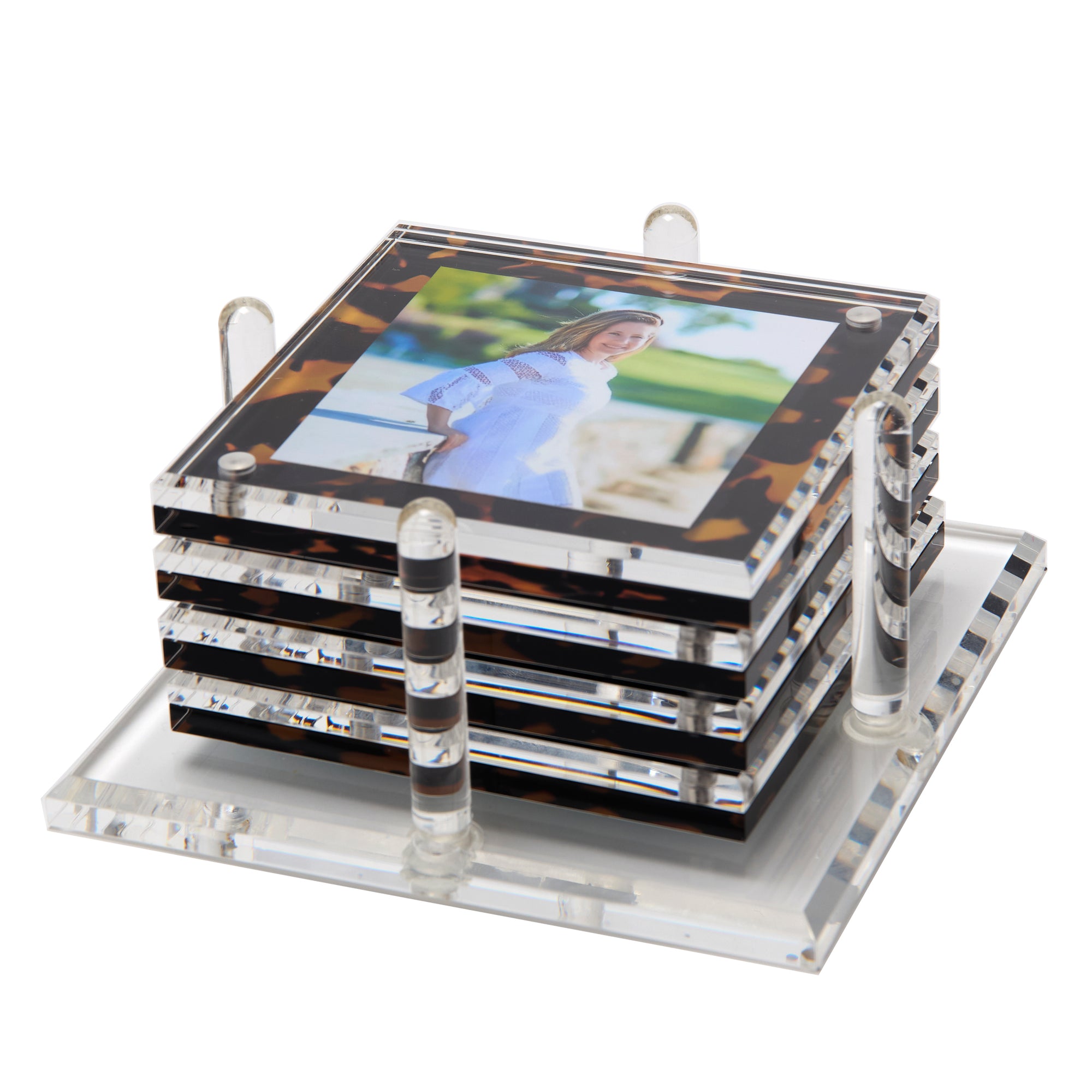 PHOTO DRINK COASTERS - TORTOISE