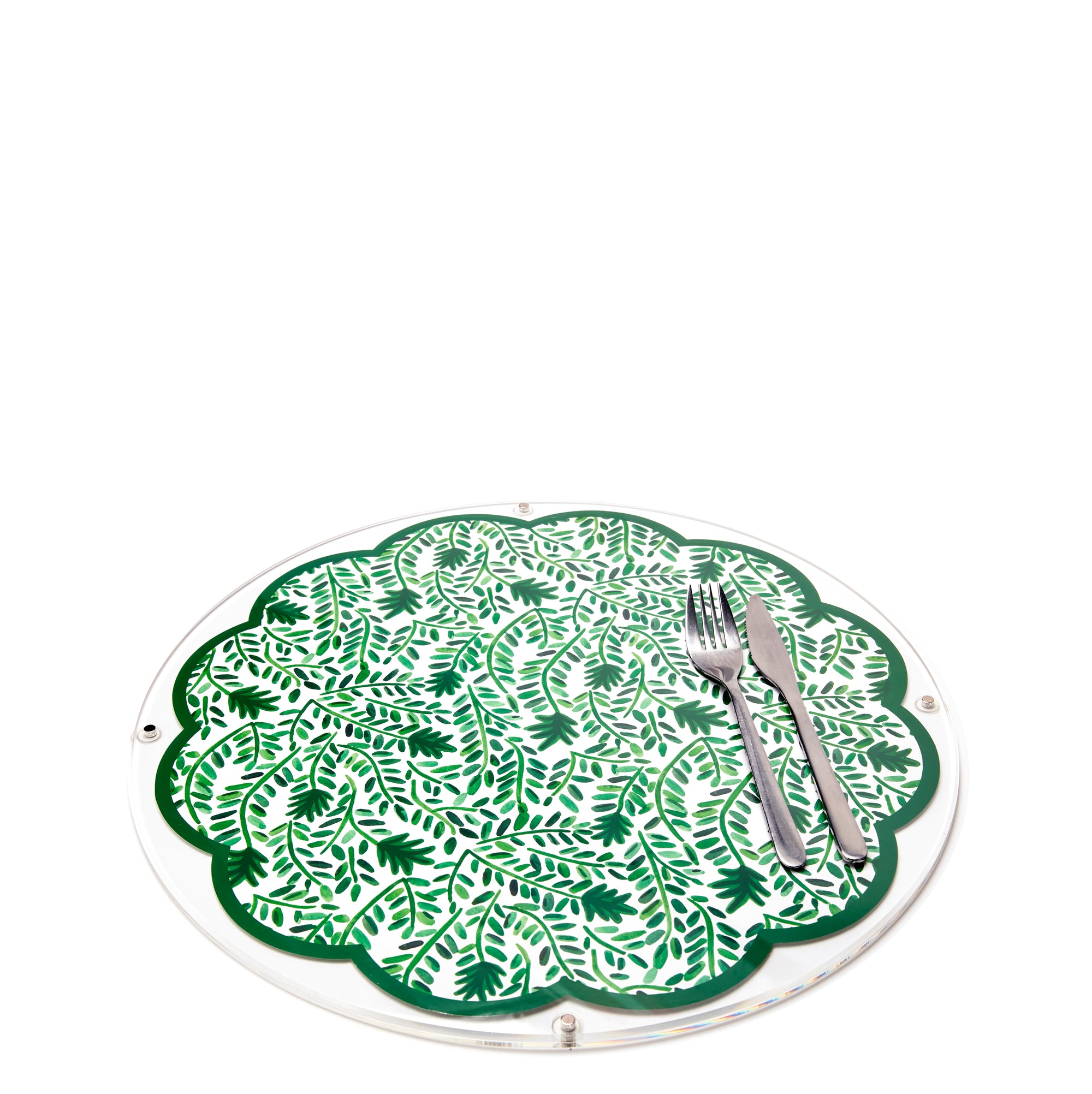 ROUND MAGNETIC PLACEMATS - SET OF 2