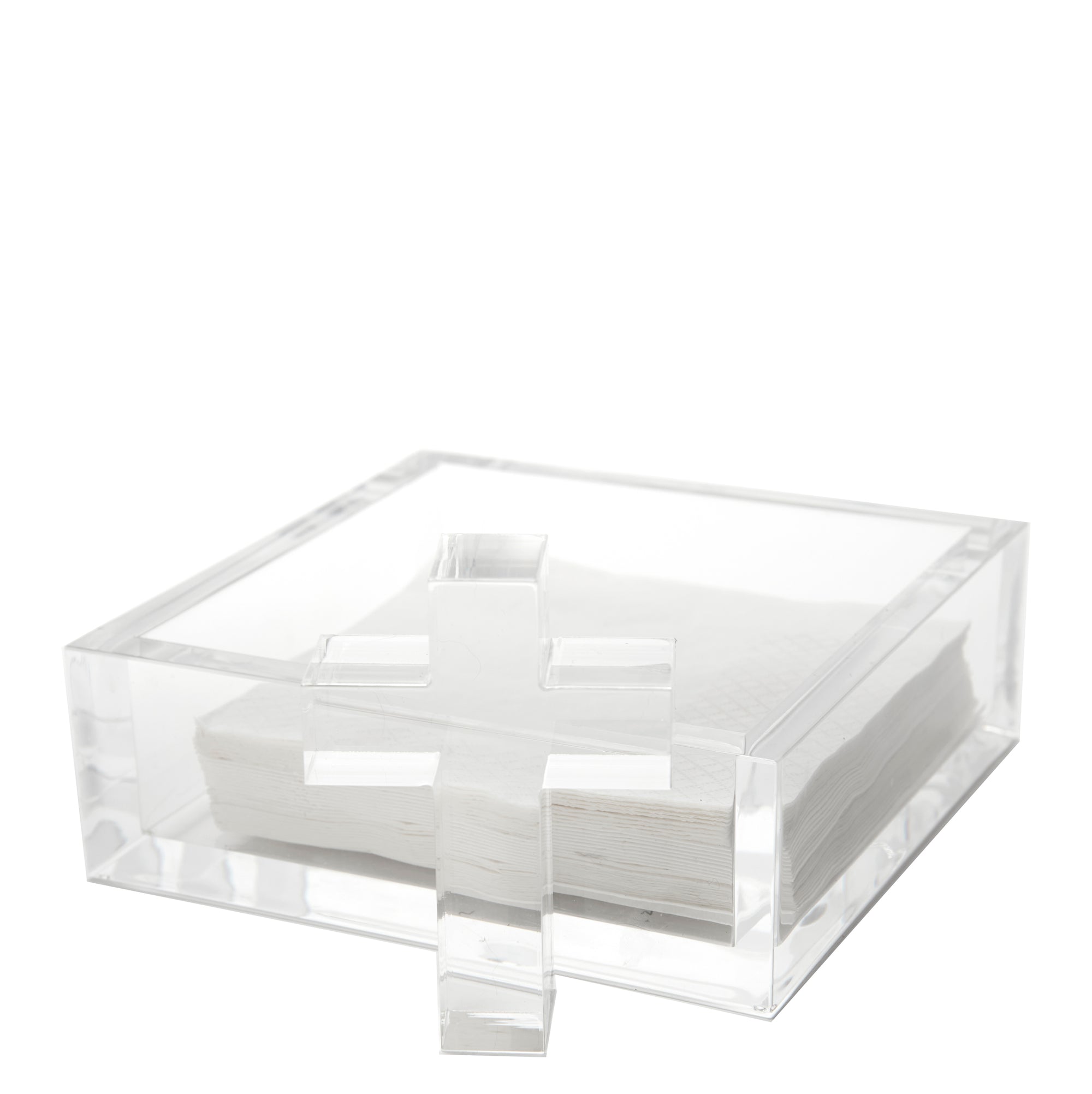 COCKTAIL NAPKIN HOLDER - CROSS