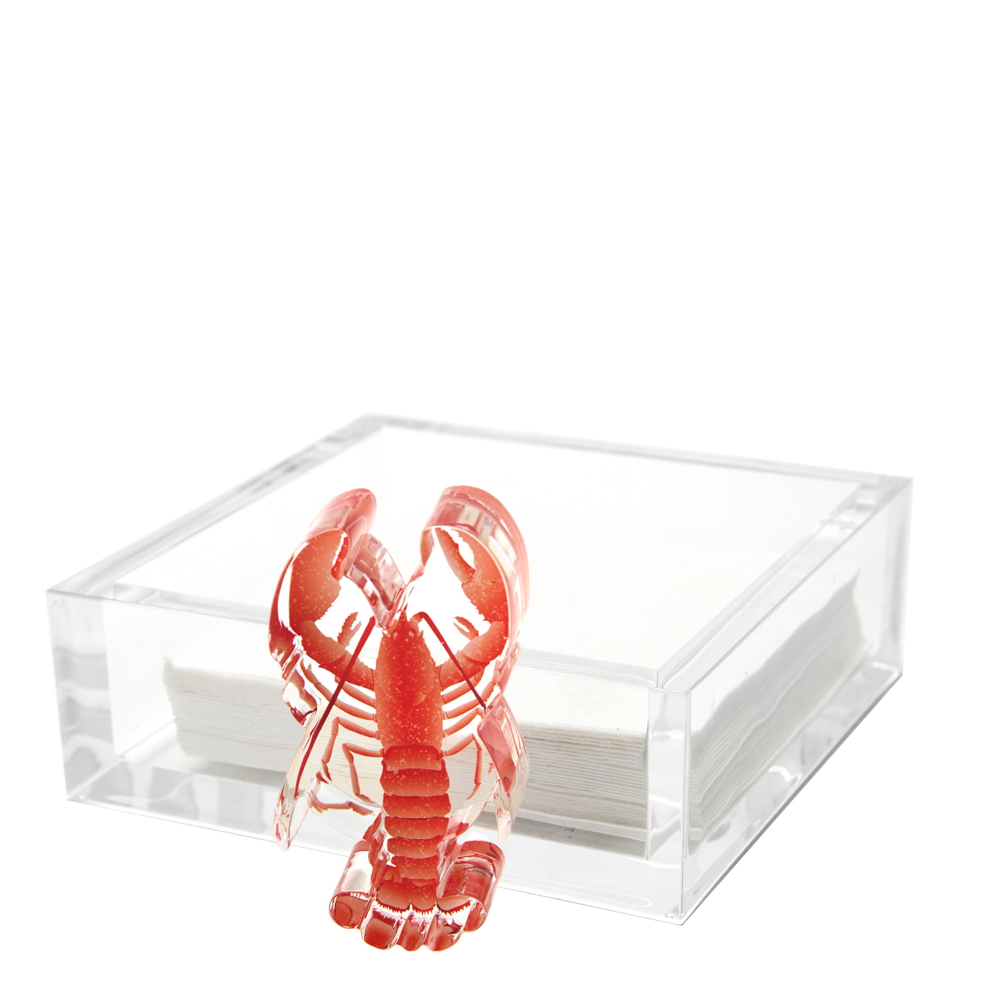COCKTAIL NAPKIN HOLDER - RED LOBSTER