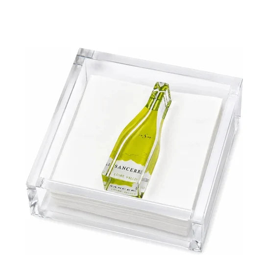 Sancerre Acrylic Cocktail Napkin Holder