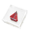 COCKTAIL NAPKIN HOLDER - SAILBOAT