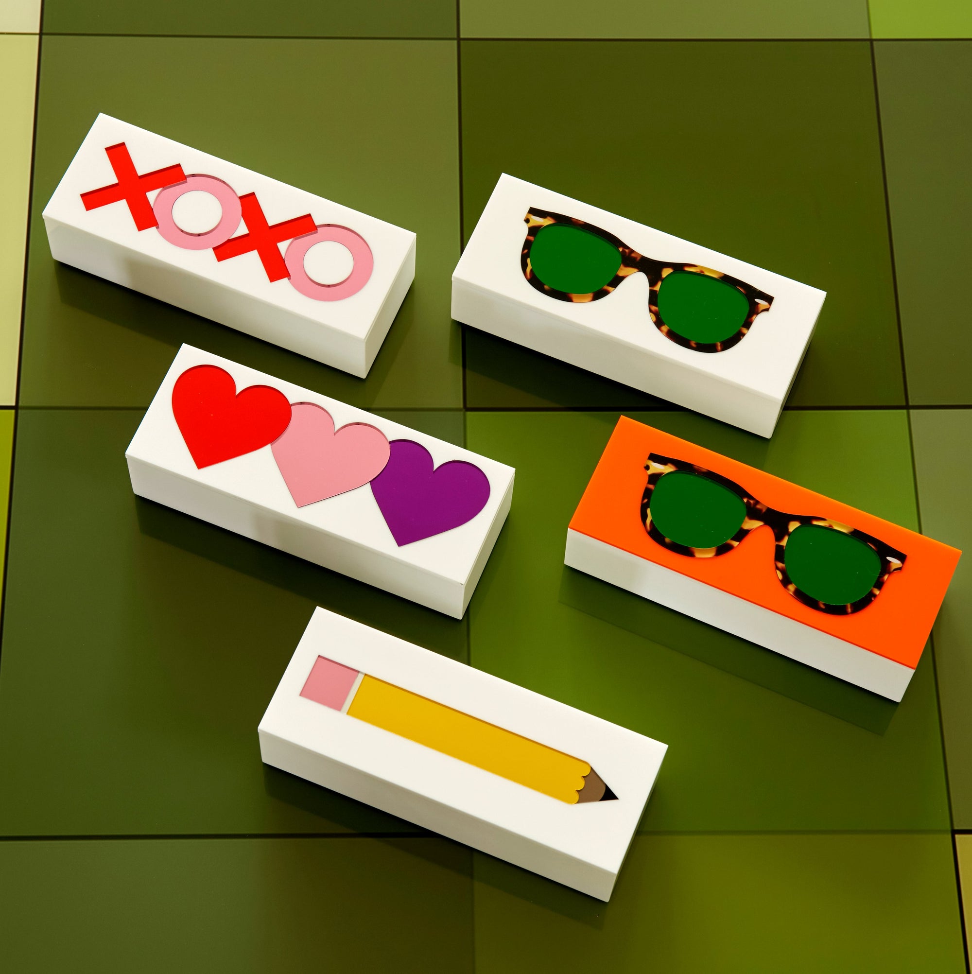 TRINKET BOX - ORANGE SUNGLASSES
