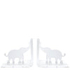 BOOKENDS - MIRRORED SILVER  ELEPHANT