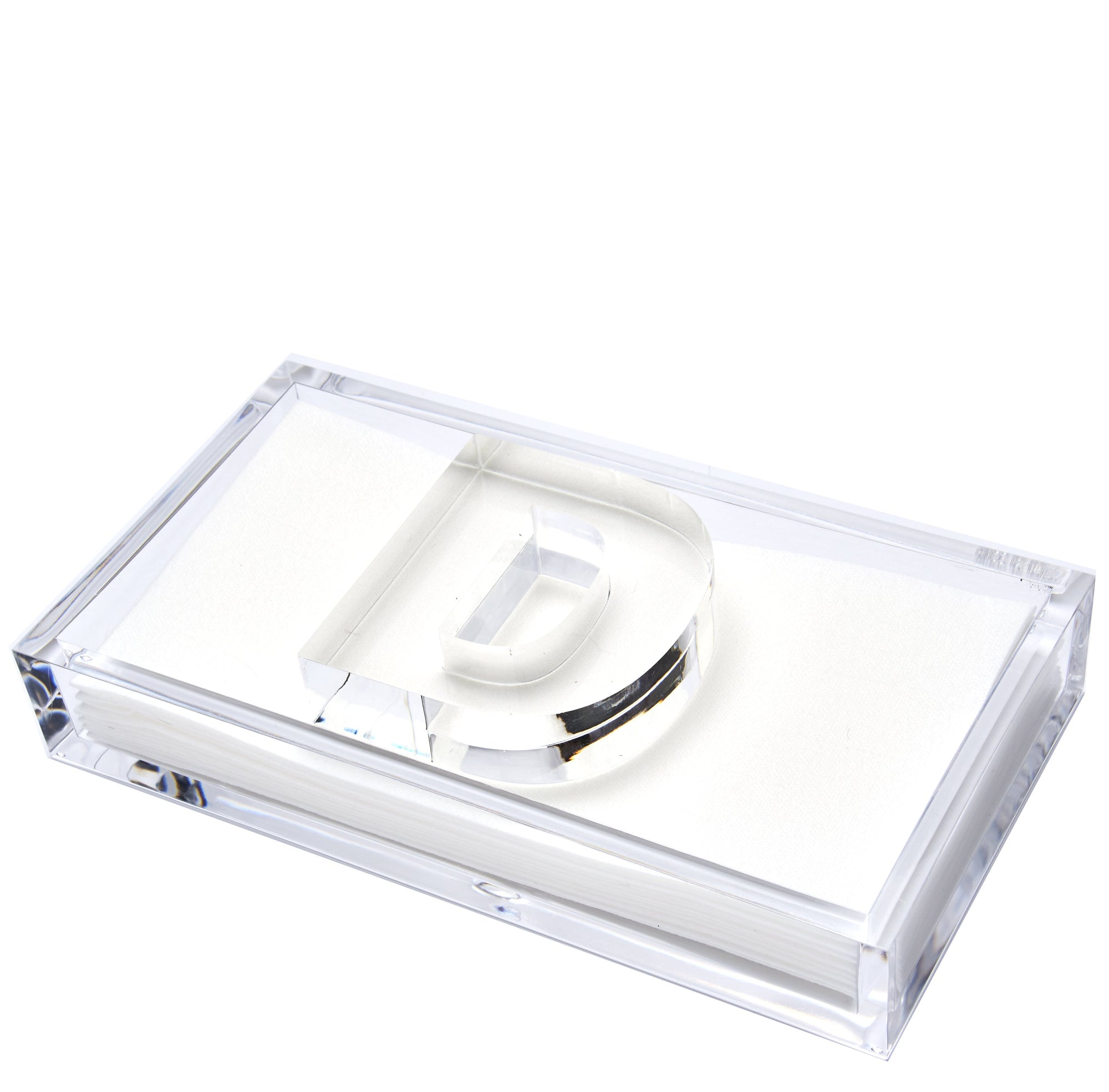 INITIAL GUEST TOWEL HOLDER