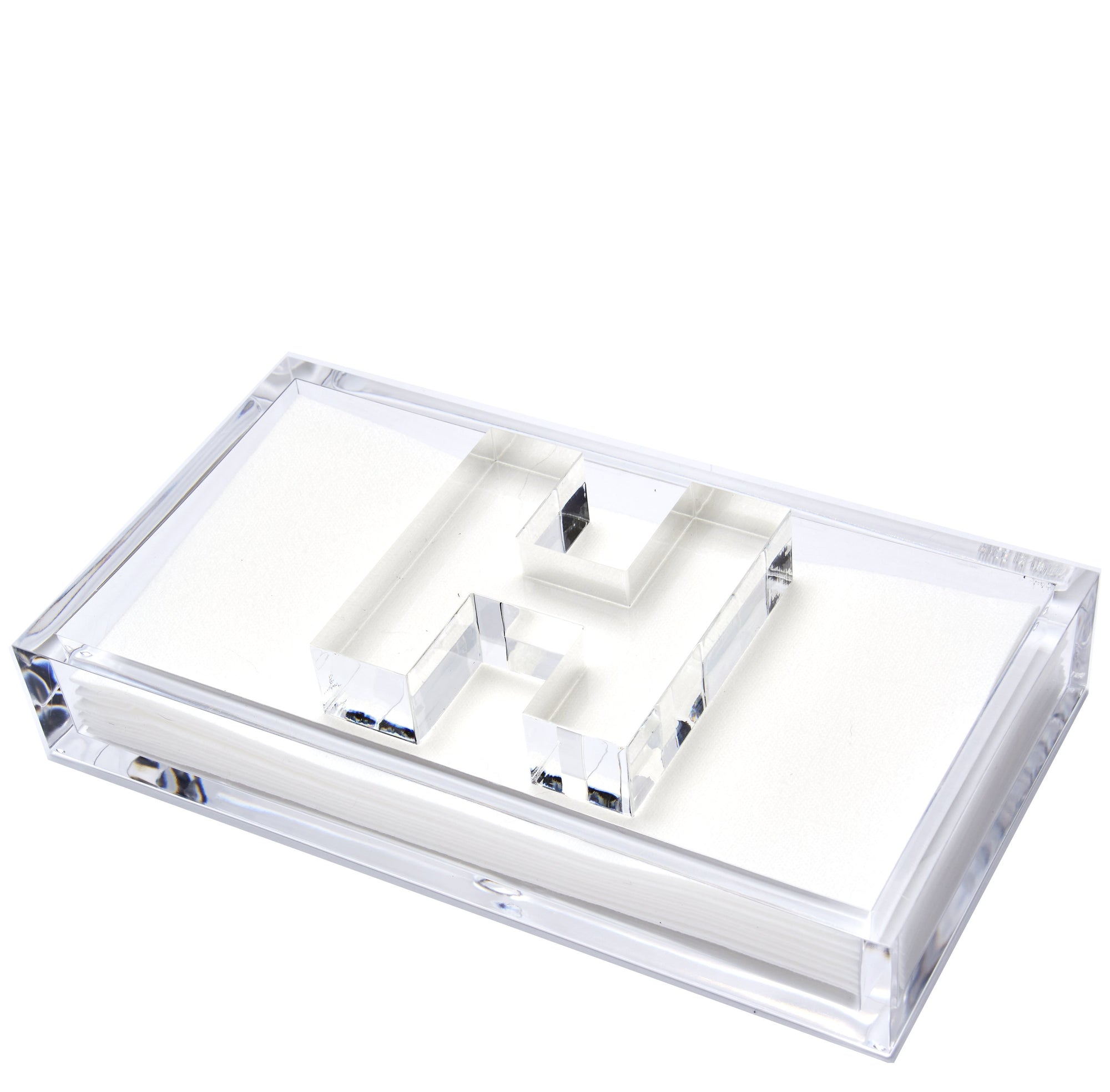 INITIAL GUEST TOWEL HOLDER