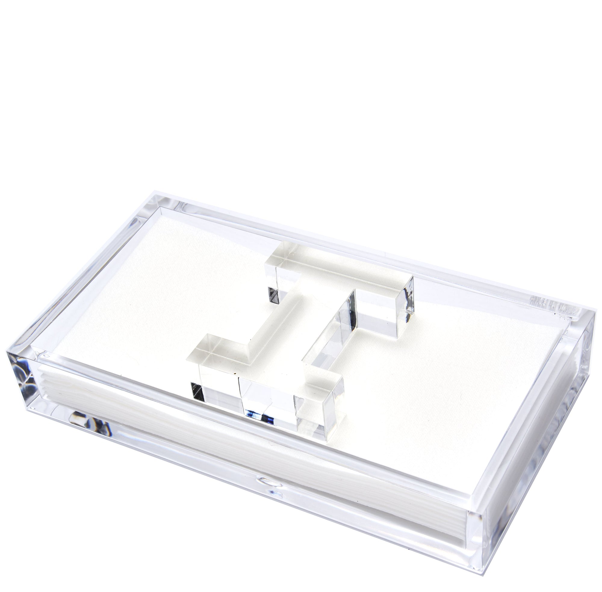 INITIAL GUEST TOWEL HOLDER