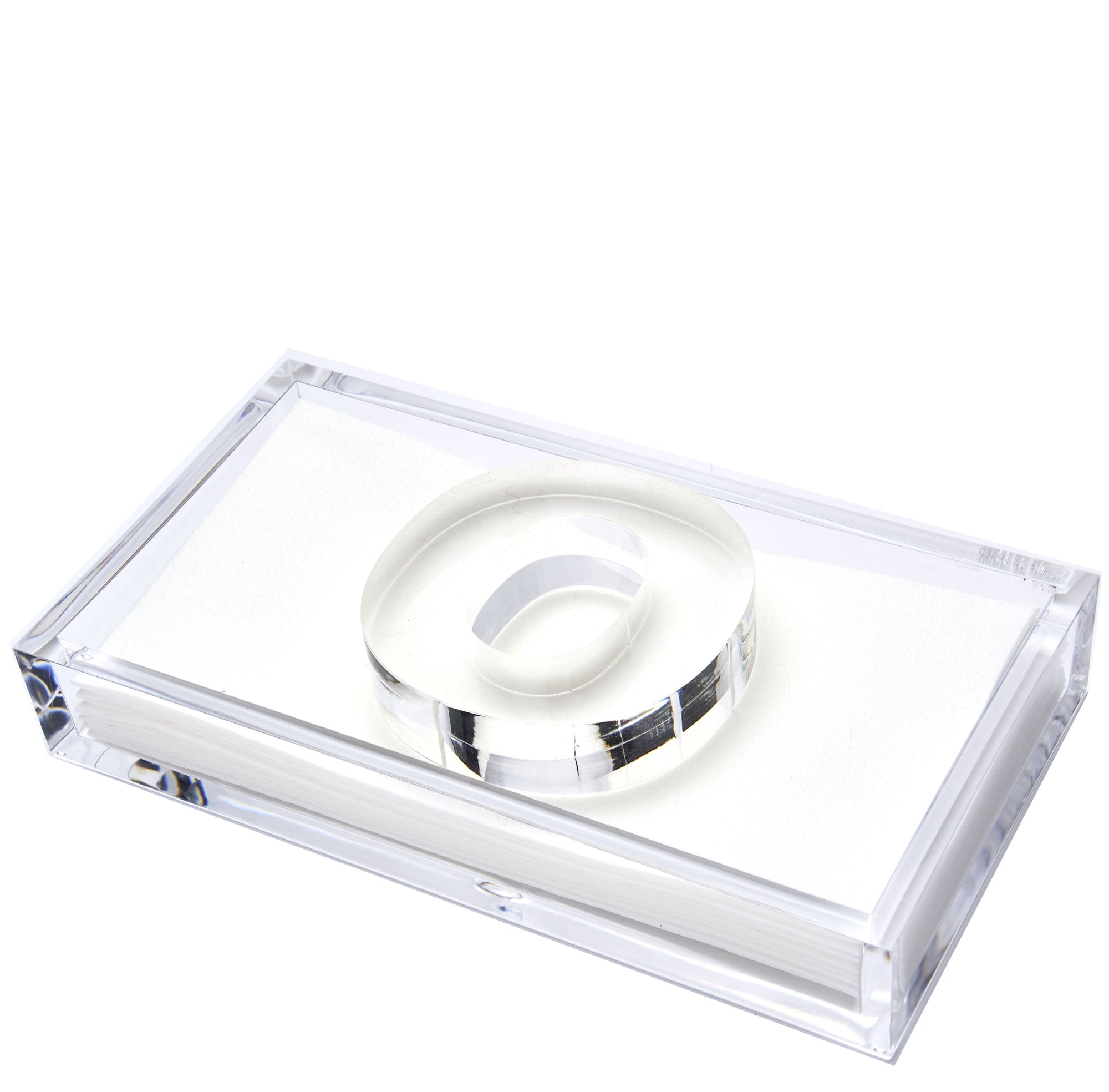 INITIAL GUEST TOWEL HOLDER