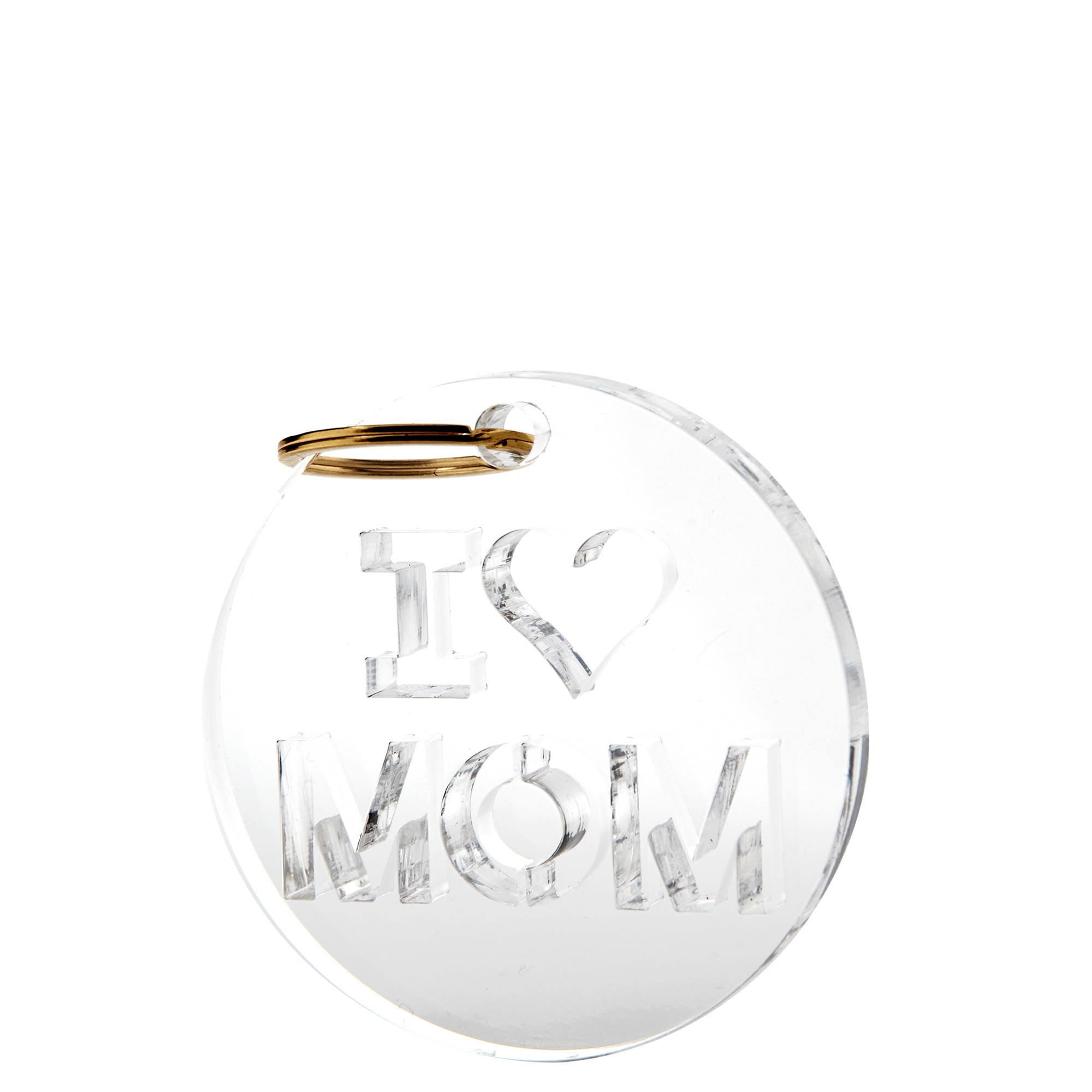 KEYCHAIN - I (HEART) MOM