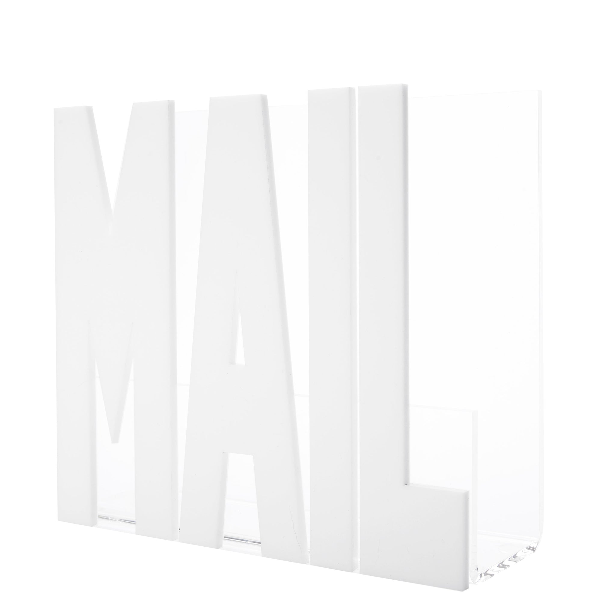 MAIL HOLDER - WHITE