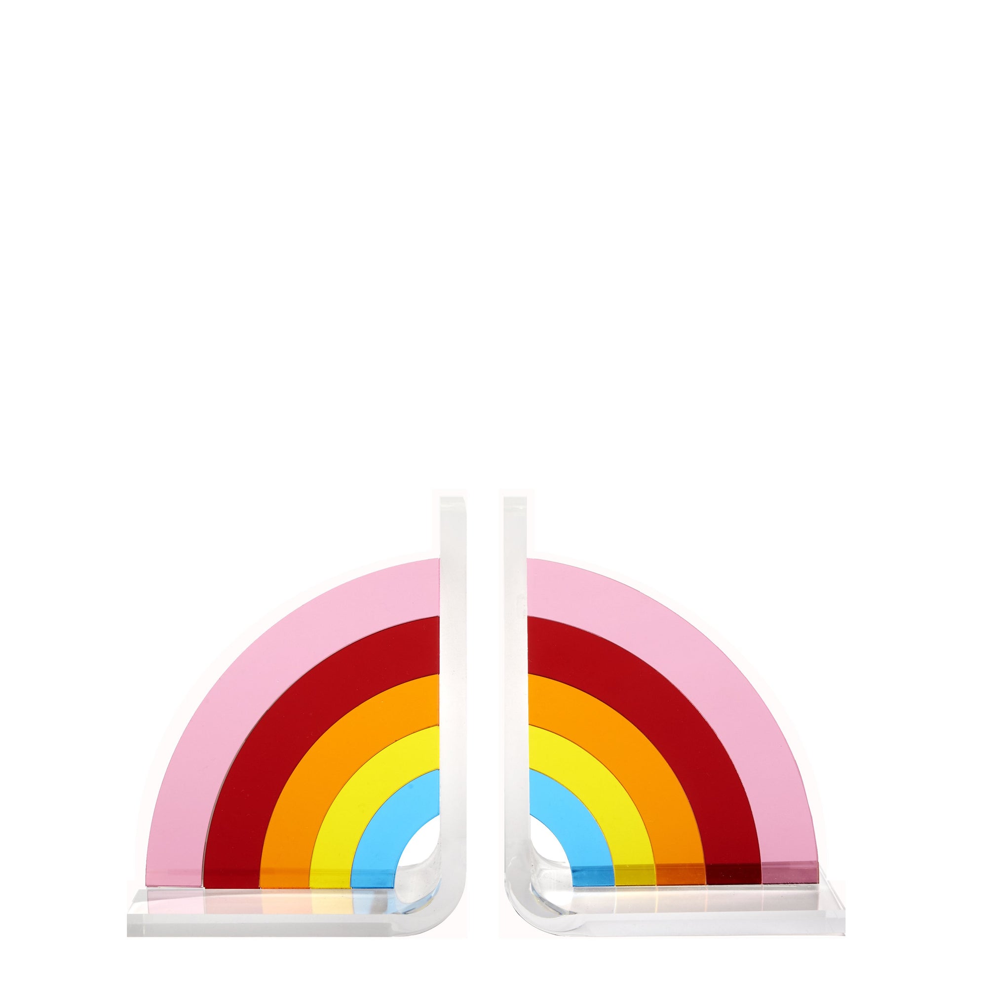 BOOKENDS - MIRRORED RAINBOW