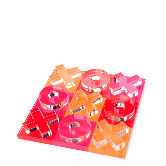 MINI TIC TAC TOE - CAPRI (PINK ORANGE, RED)