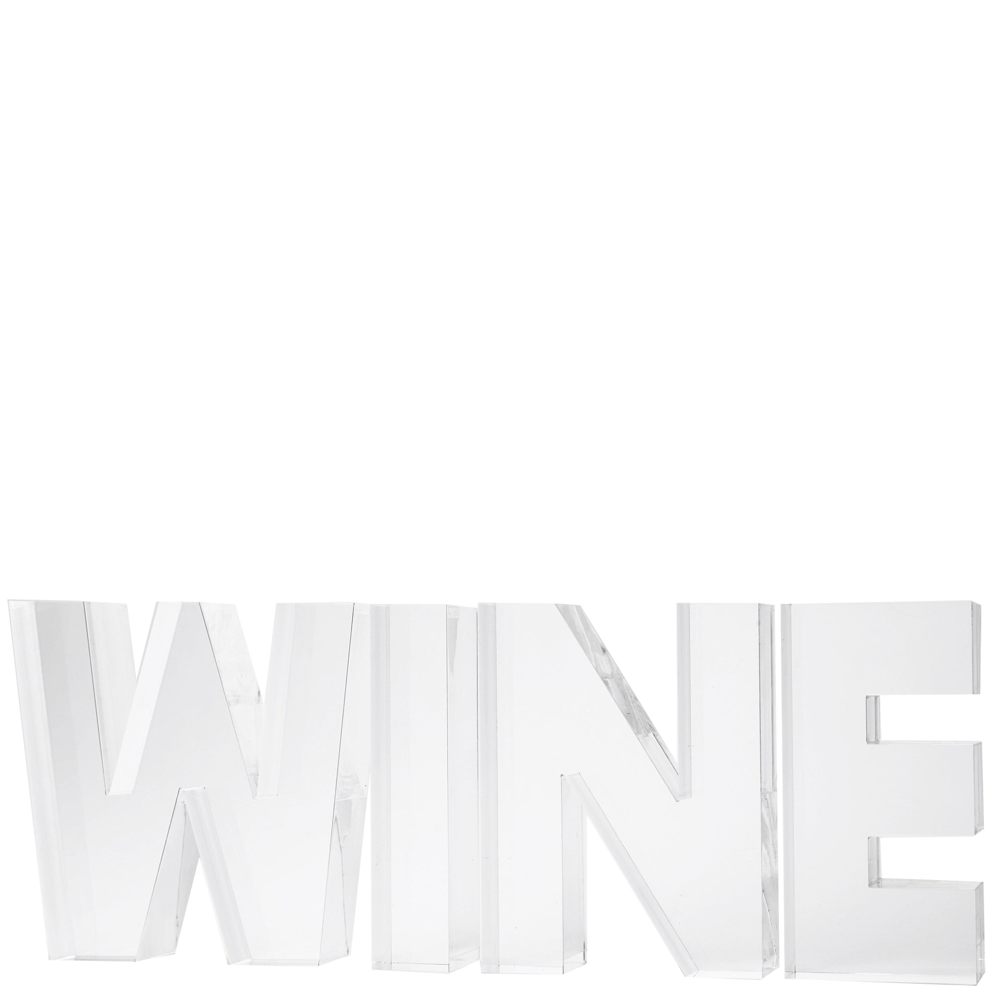 STAND ALONE - WINE (CLEAR)